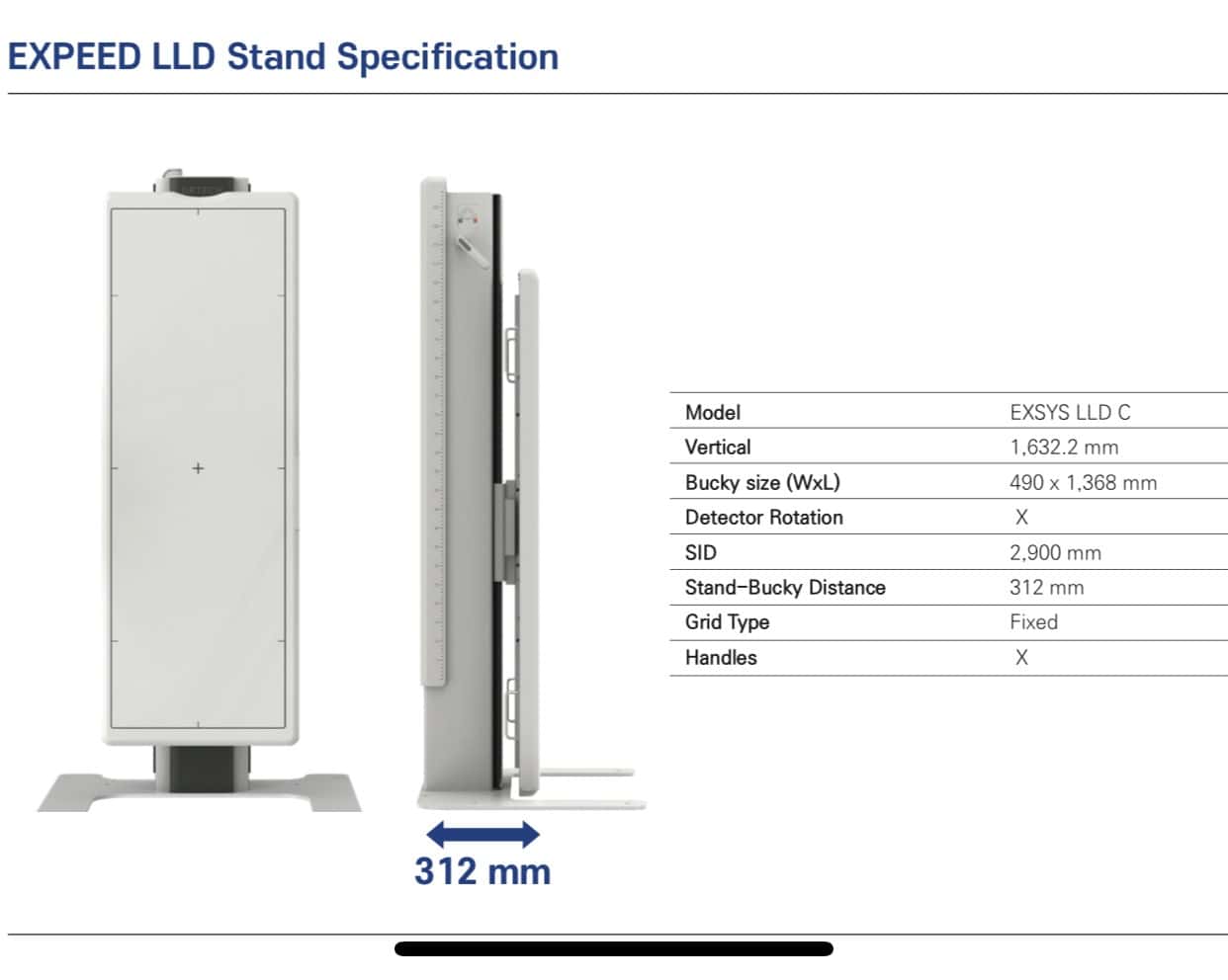 LLD-Stand-Specifications